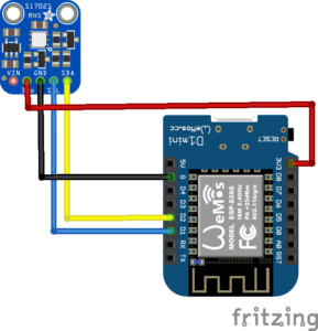 ESP8266 and Si7021 temperature sensor example - esp8266 learning