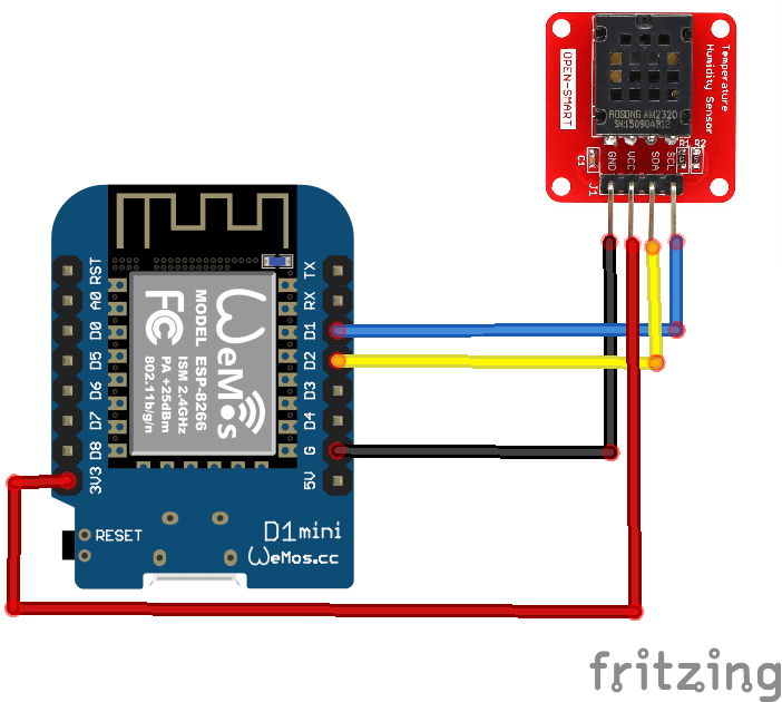 AM2320 temperature and humidity sensor and ESP8266 example - esp8266 ...